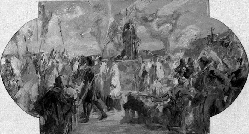Processione - Museo Amos Cassioli, Asciano, Siena